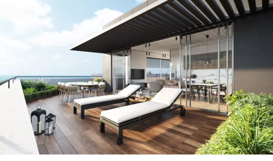 com terraço,Magnífico,Perto do mar,Projeto de qualidade