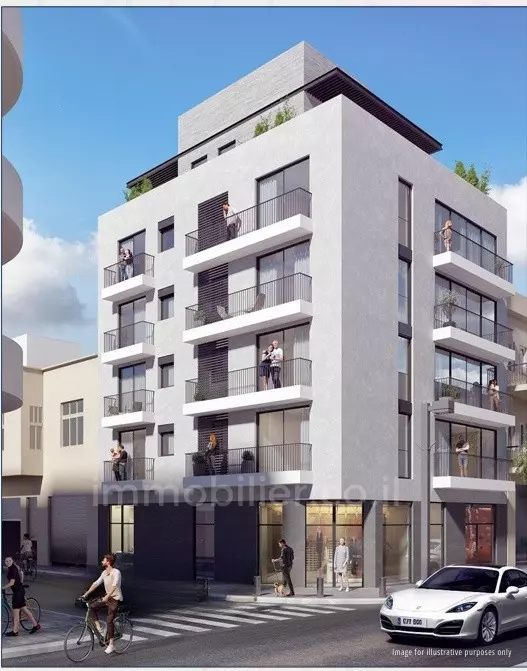 Apartamento em Edifício Boutique – Apartamento de 2 Quartos em Florentin, Adjacente ao Neve Tzedek – Entrega Prevista em 14 Meses