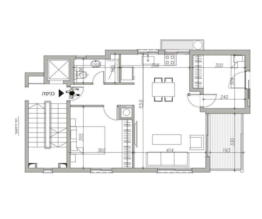 Apartment 3 Rooms Tel Aviv Dizengof 342-IBL-6609